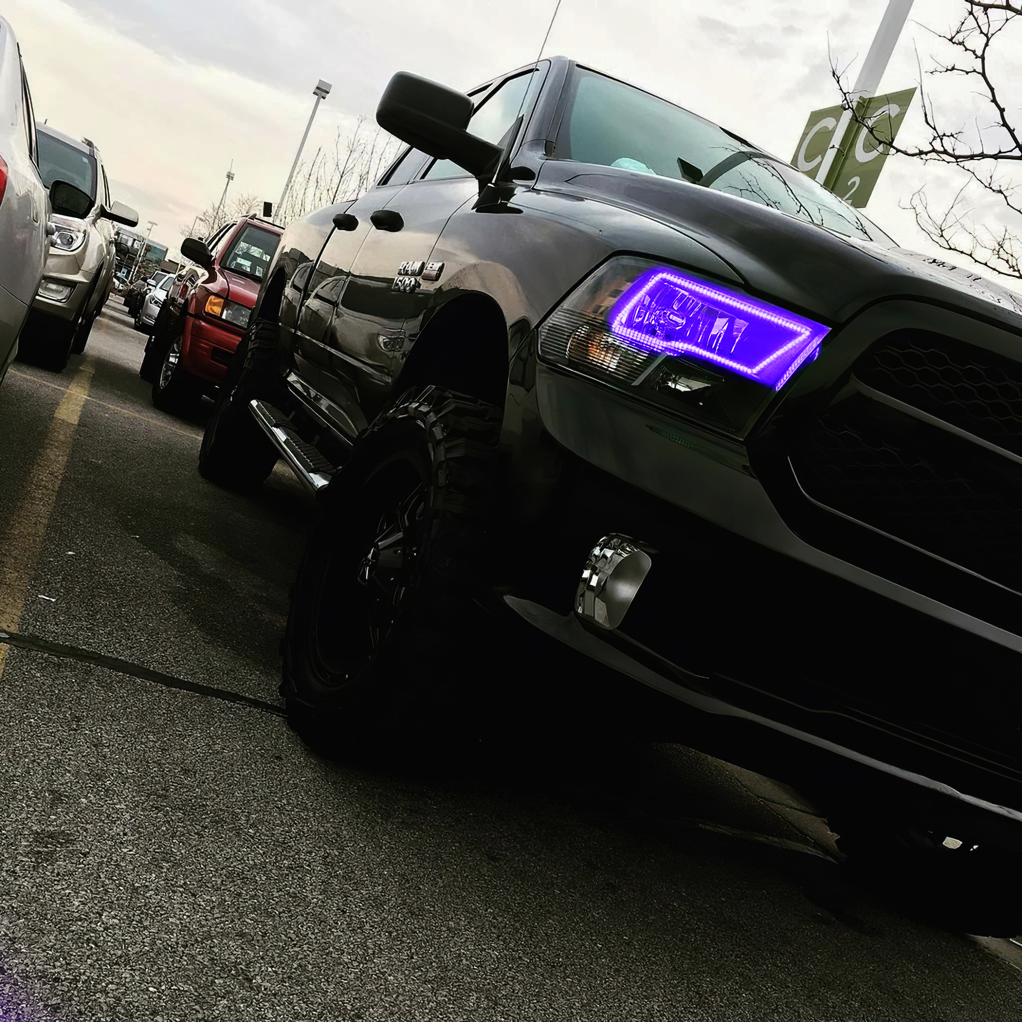 2250-504 - Dodge Ram Sport 2009-2018 ORACLE ColorSHIFT Halo Kit